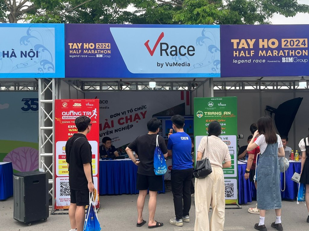 Hoạt động booth VRACE